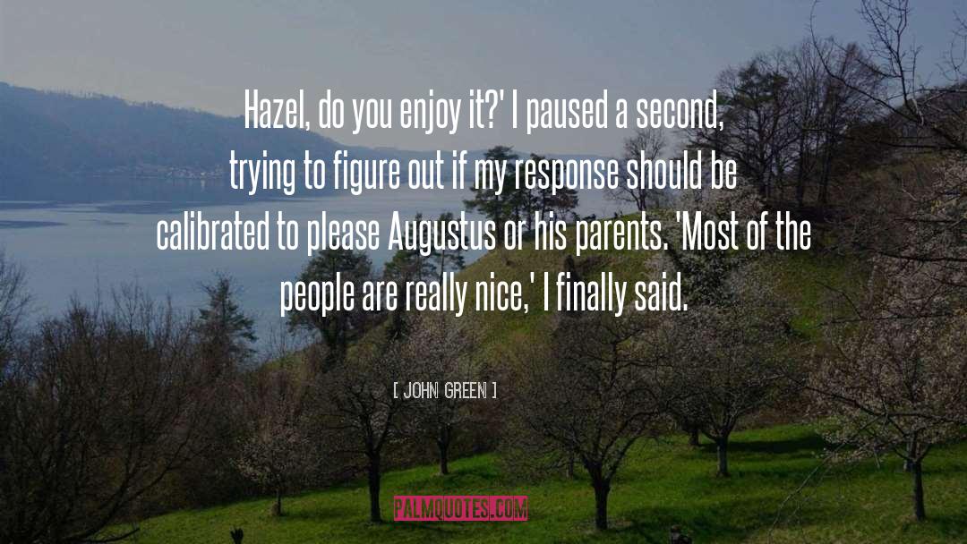 Too Nice quotes by John Green