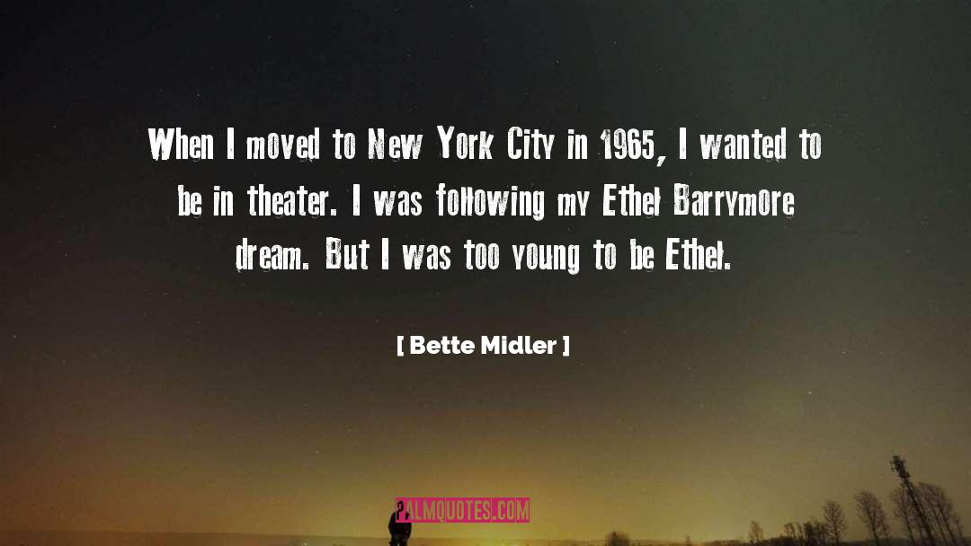 Too Young To Understand quotes by Bette Midler