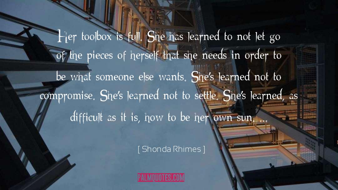 Toolbox quotes by Shonda Rhimes