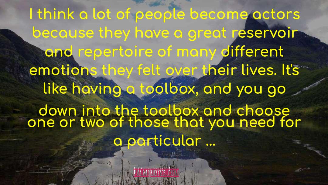 Toolbox quotes by Maria Bello