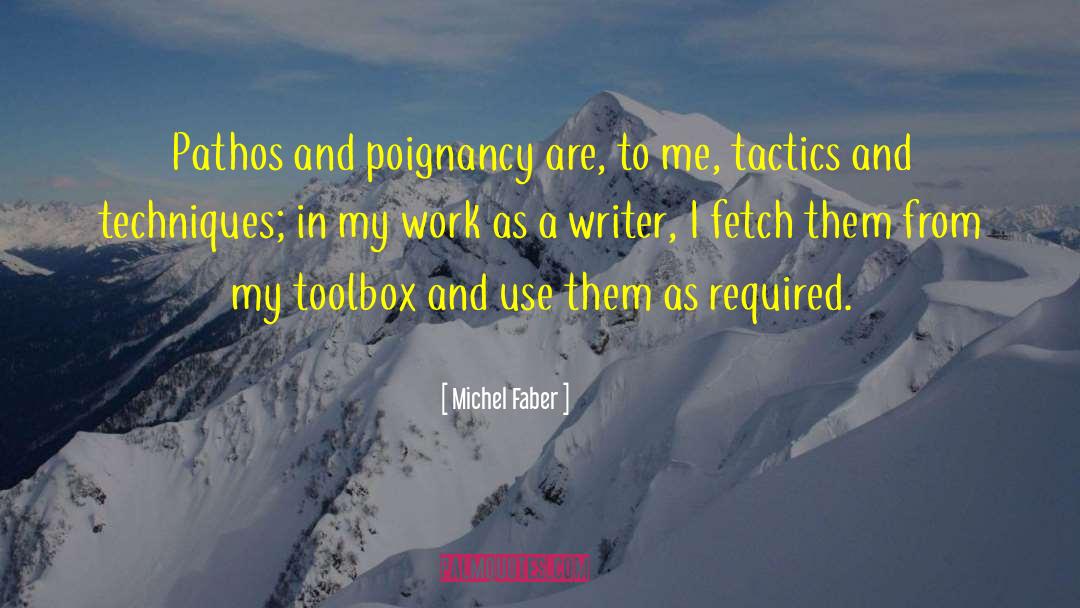 Toolbox quotes by Michel Faber