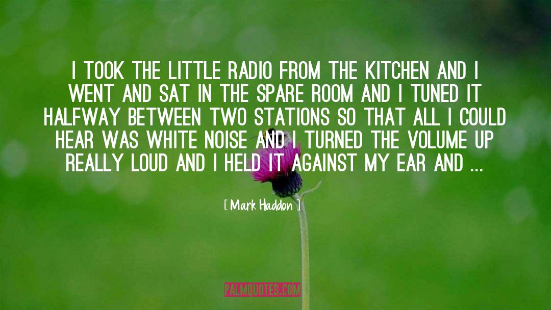 Toot Toots Kitchen quotes by Mark Haddon