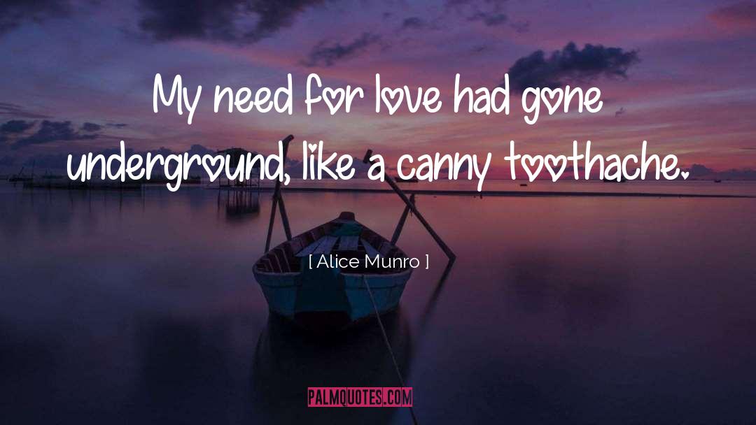 Toothache quotes by Alice Munro
