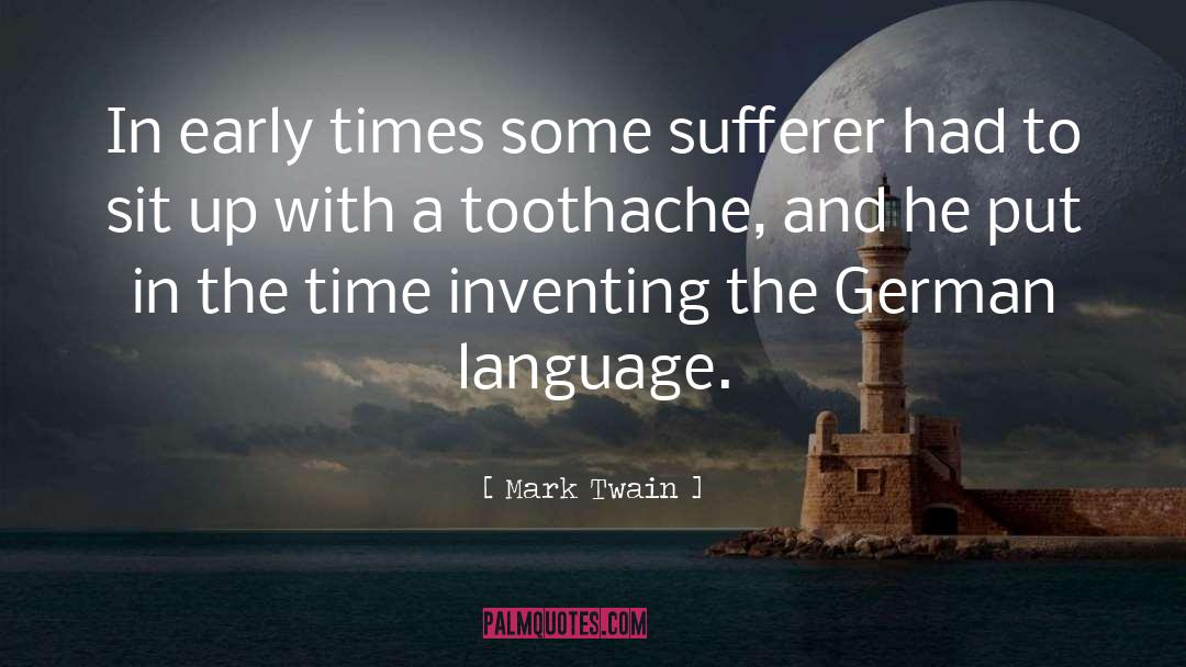 Toothache quotes by Mark Twain