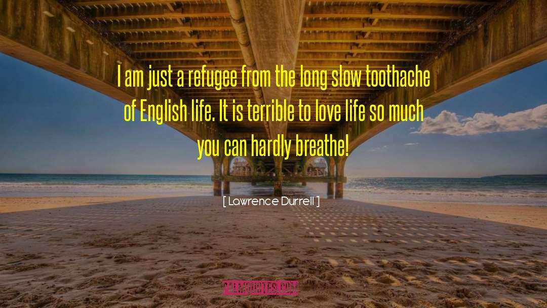 Toothache quotes by Lawrence Durrell