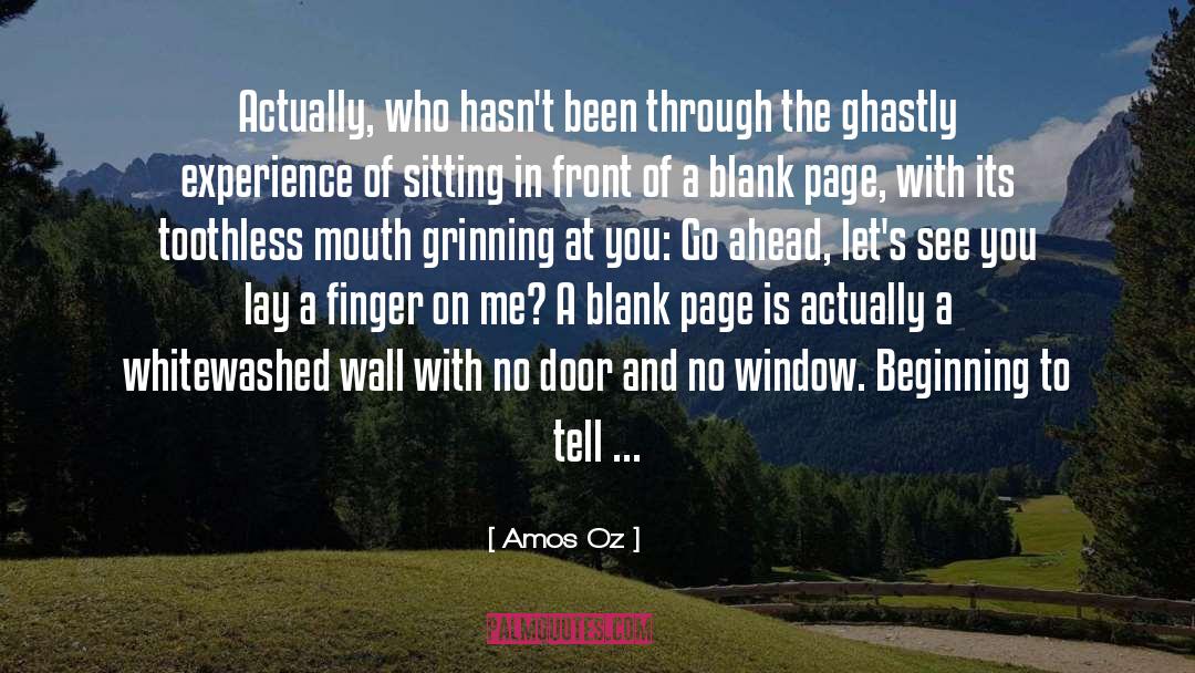 Toothless quotes by Amos Oz