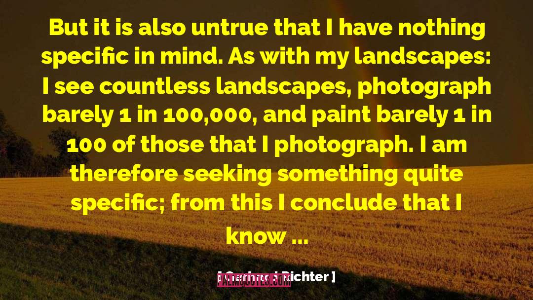 Top 100 quotes by Gerhard Richter