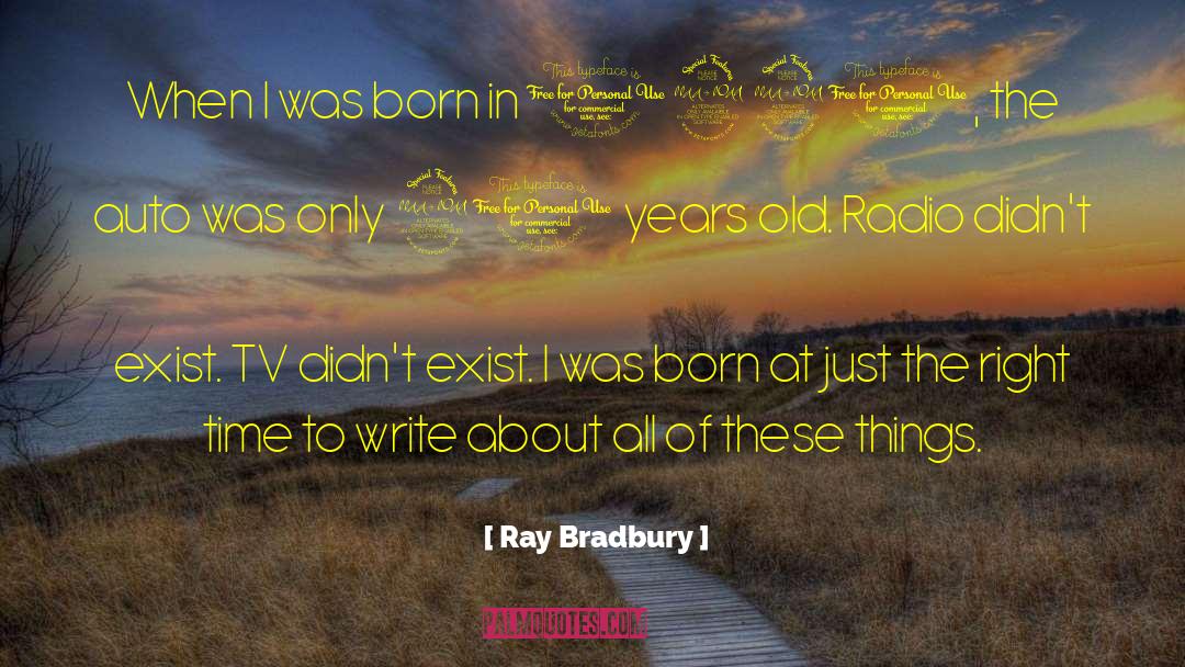 Top 20 Tv quotes by Ray Bradbury