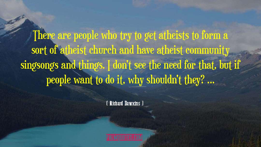 Top Atheist quotes by Richard Dawkins