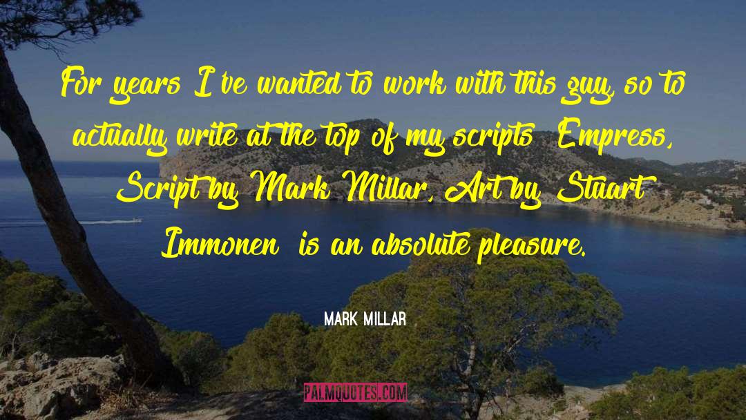 Top Buzzer quotes by Mark Millar