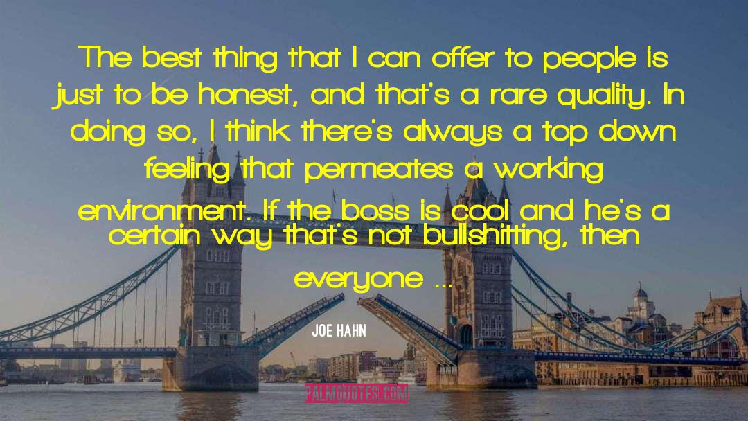 Top Down quotes by Joe Hahn