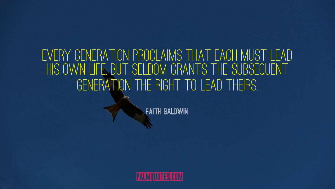 Top Lead Generation Companies quotes by Faith Baldwin