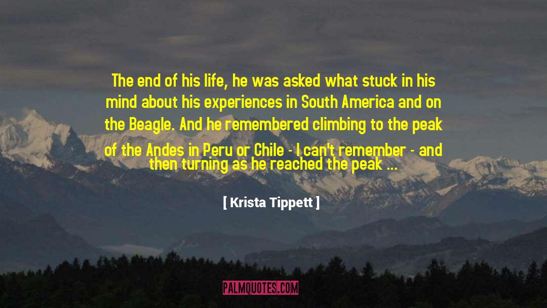 Top Of The World quotes by Krista Tippett