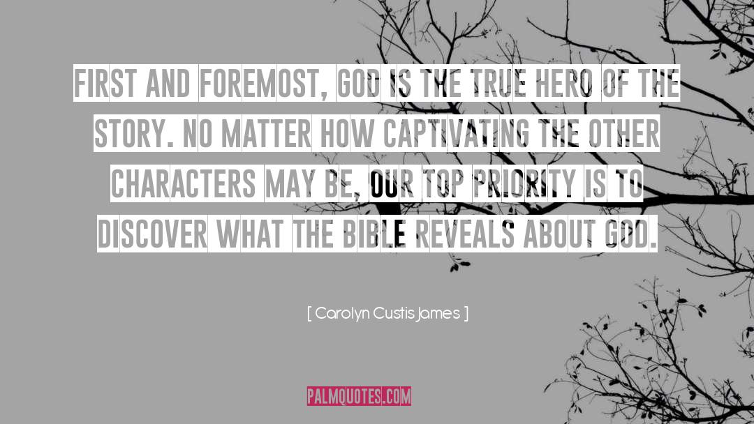 Top Priority quotes by Carolyn Custis James