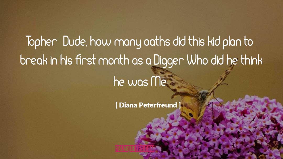 Topher quotes by Diana Peterfreund