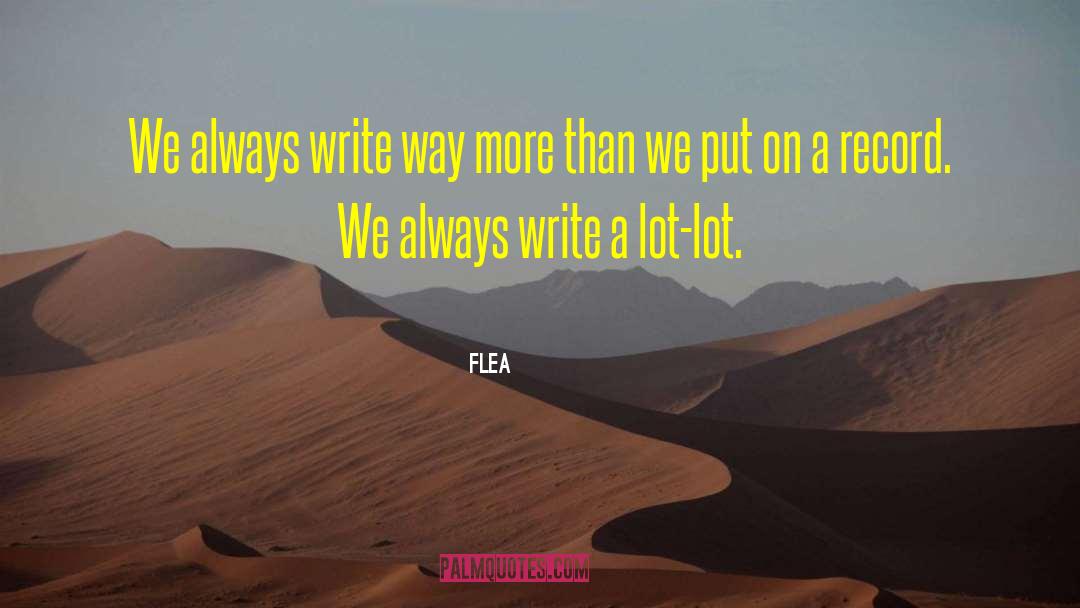 Topical Flea quotes by Flea
