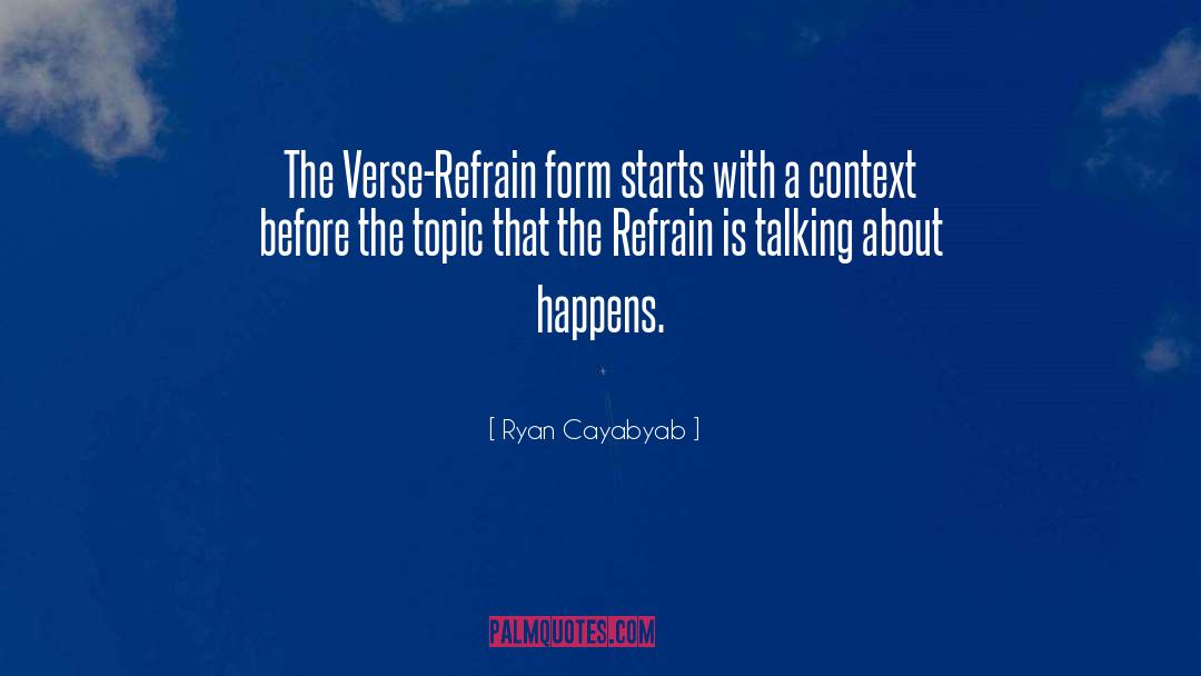 Topics quotes by Ryan Cayabyab