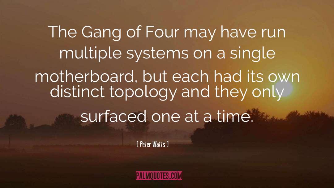 Topology quotes by Peter Watts