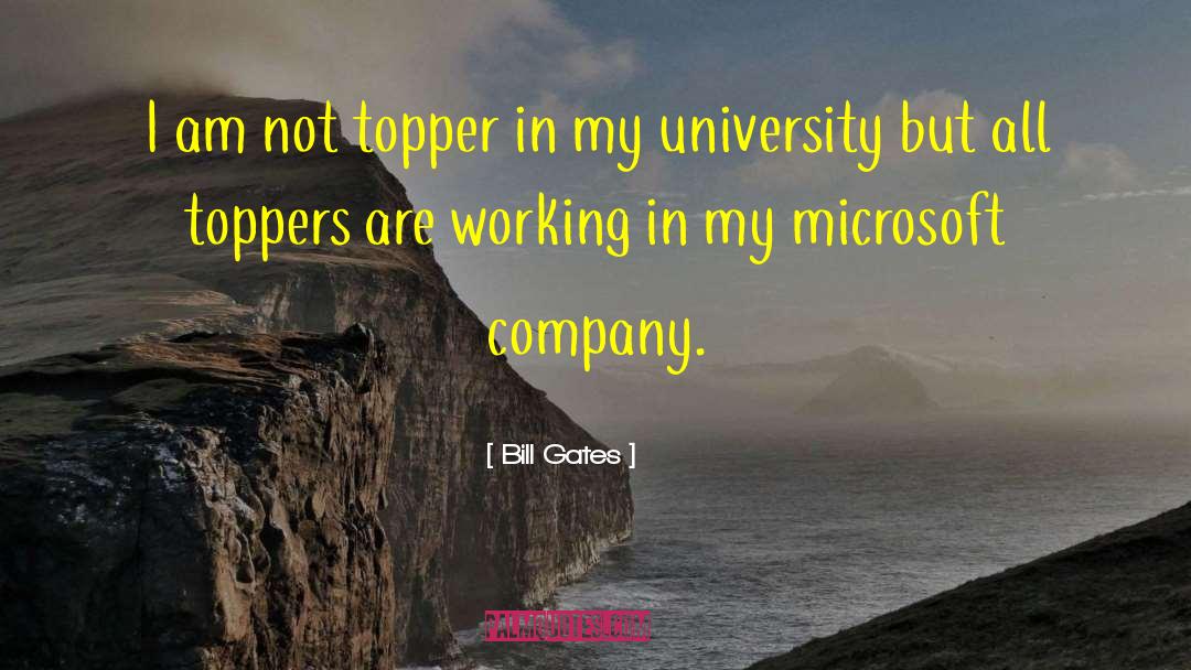 Toppers quotes by Bill Gates