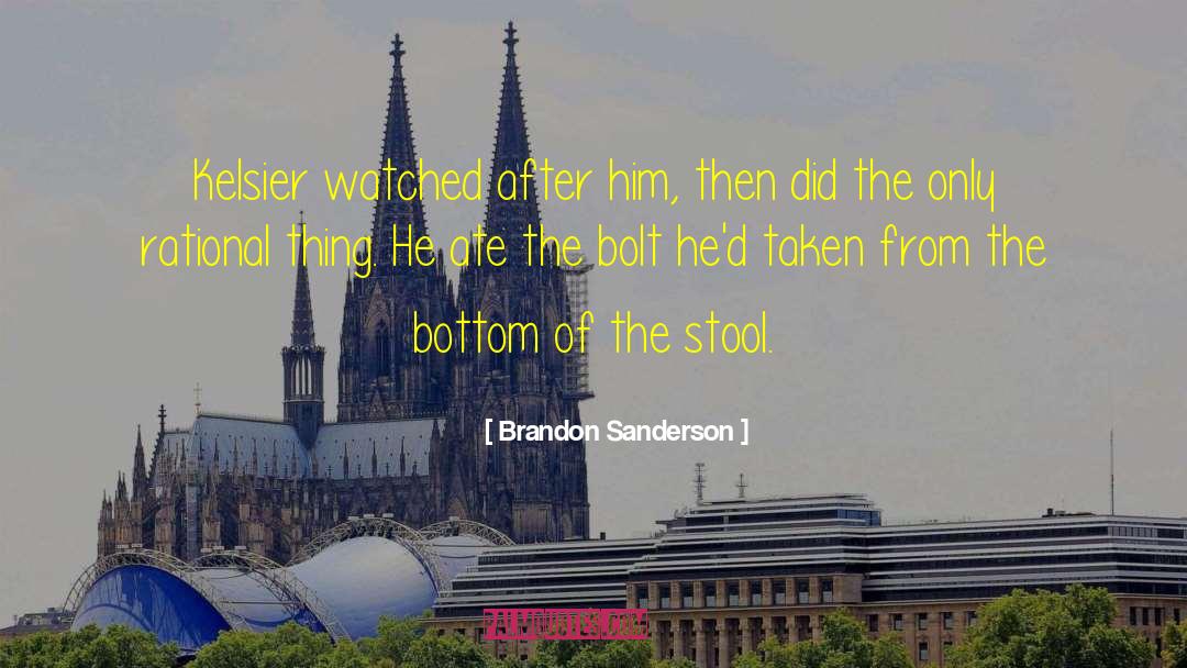 Topping From The Bottom quotes by Brandon Sanderson