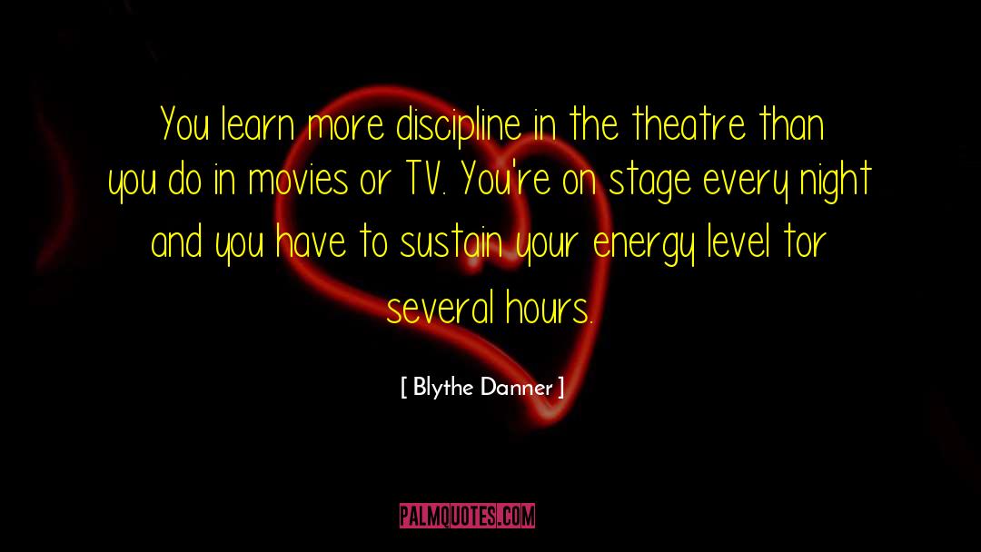 Tor quotes by Blythe Danner
