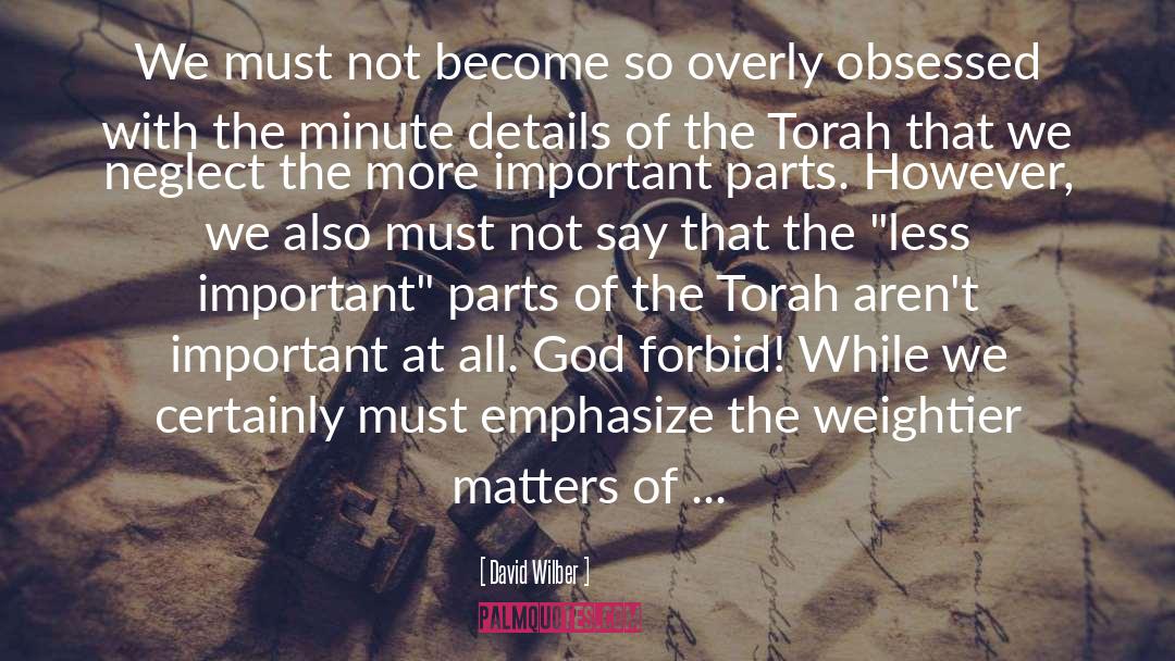 Torah quotes by David Wilber