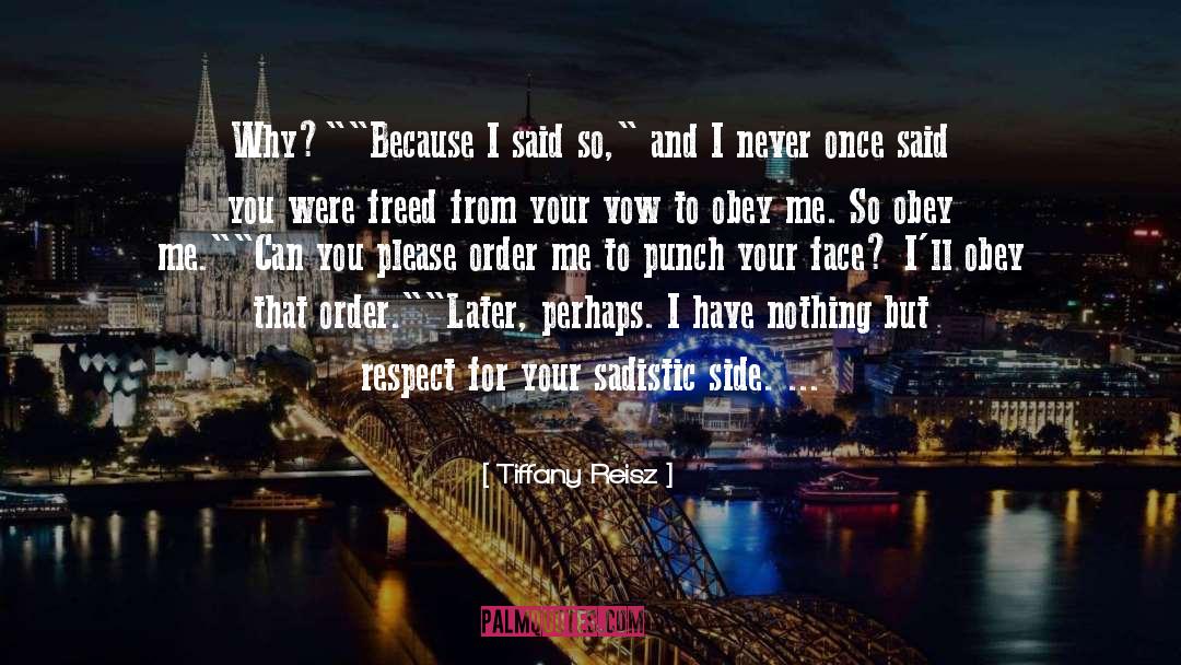 Torcer Sinonimo quotes by Tiffany Reisz
