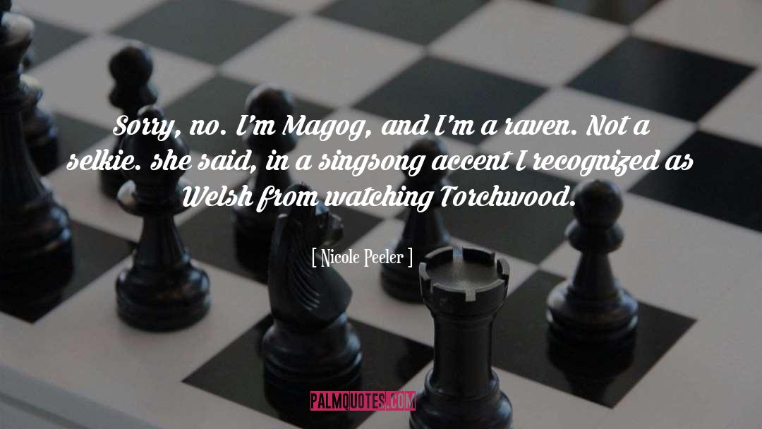 Torchwood quotes by Nicole Peeler