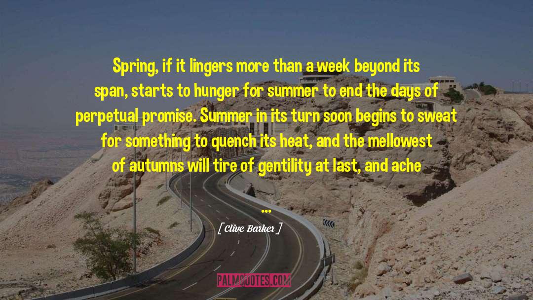 Torggler Summer quotes by Clive Barker
