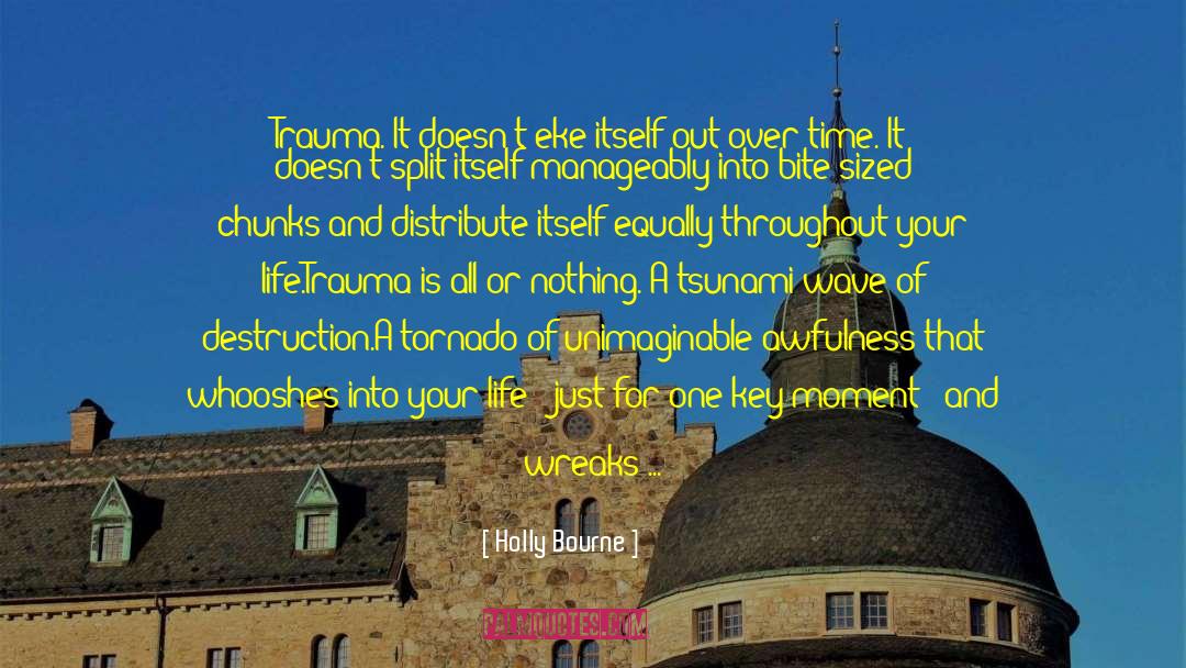 Tornado quotes by Holly Bourne