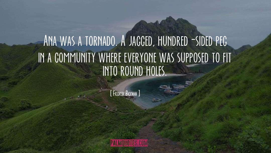 Tornado quotes by Fredrik Backman