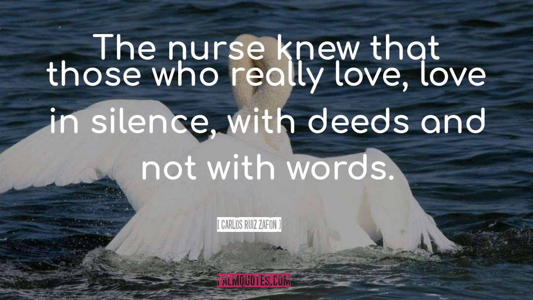 Tornello Nurse quotes by Carlos Ruiz Zafon