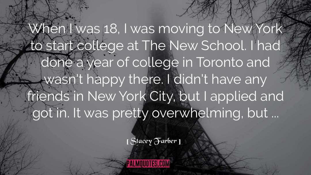 Toronto quotes by Stacey Farber