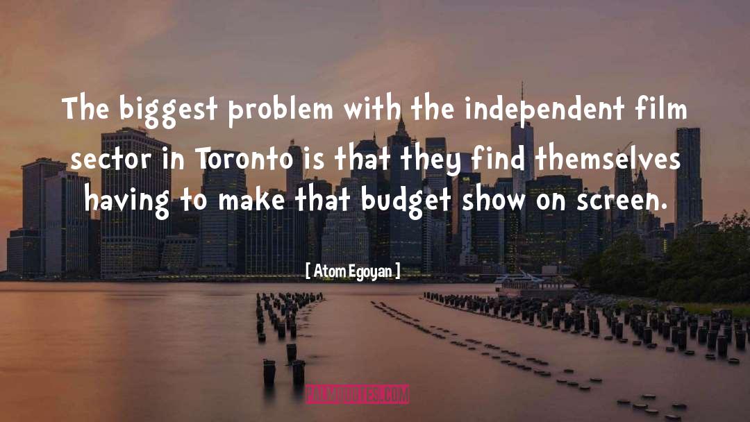 Toronto quotes by Atom Egoyan