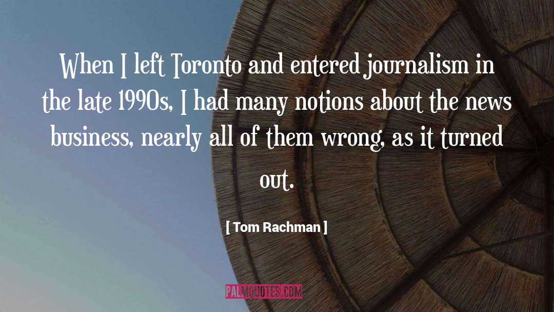 Toronto quotes by Tom Rachman