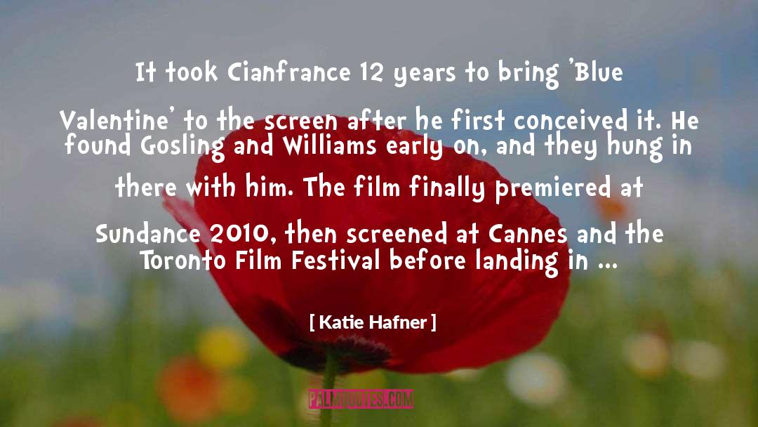 Toronto quotes by Katie Hafner