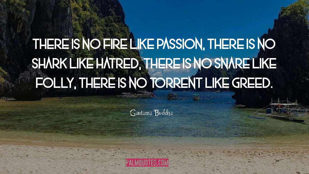 Torrent quotes by Gautama Buddha