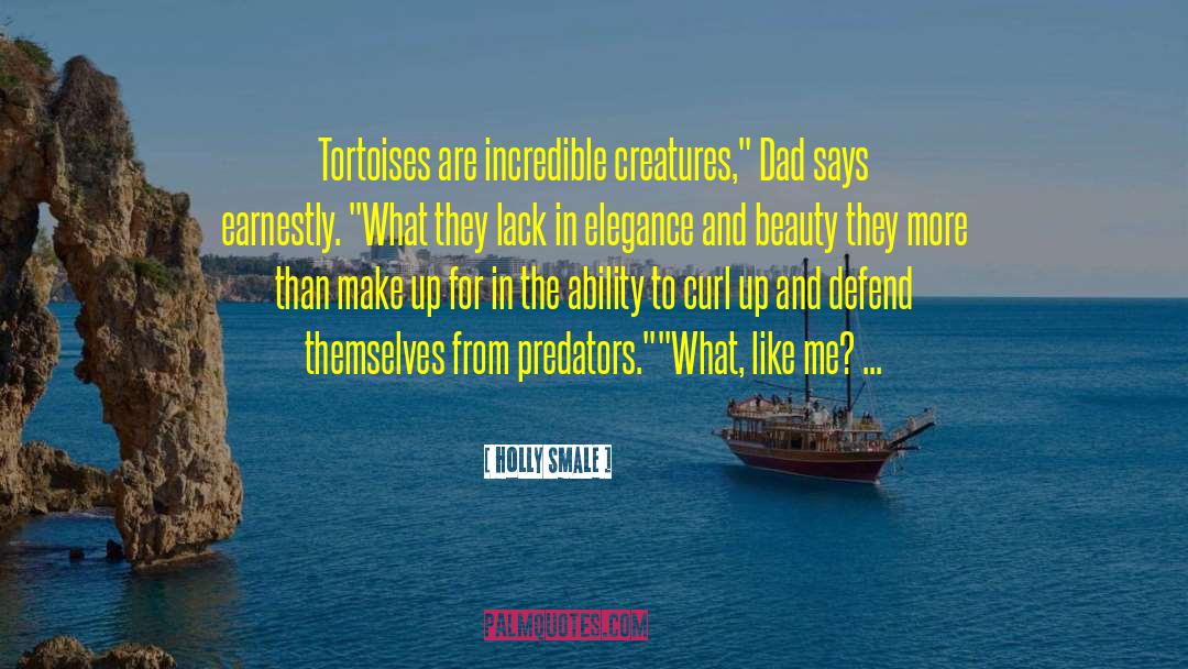 Tortoises quotes by Holly Smale