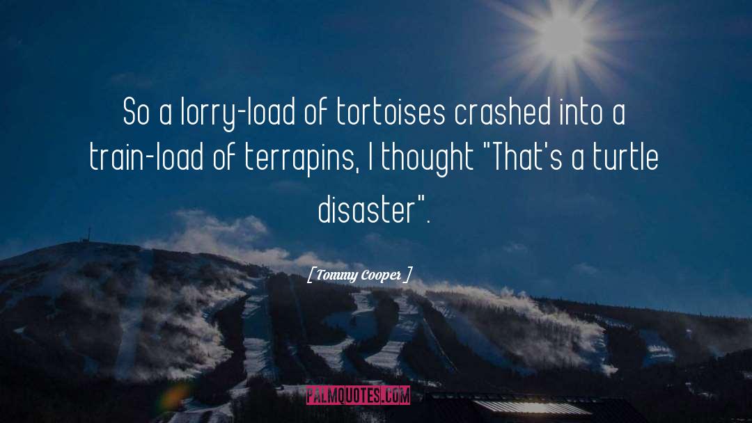 Tortoises quotes by Tommy Cooper