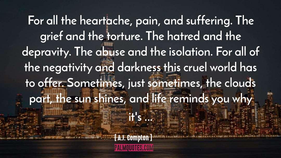 Torture quotes by A.J. Compton