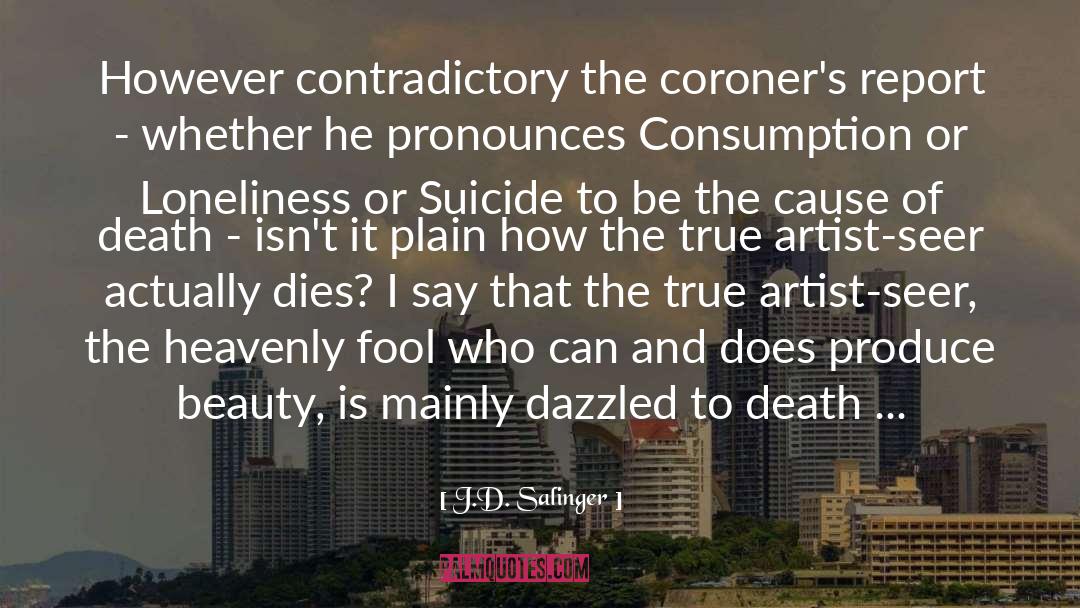 Tortured Artist quotes by J.D. Salinger