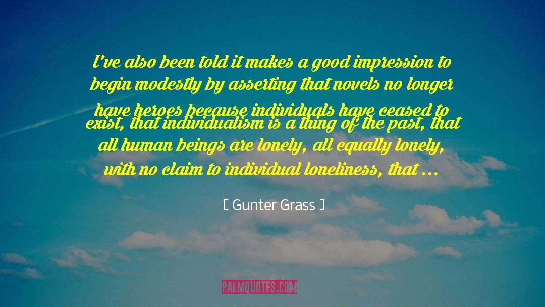 Tortured Heroes quotes by Gunter Grass