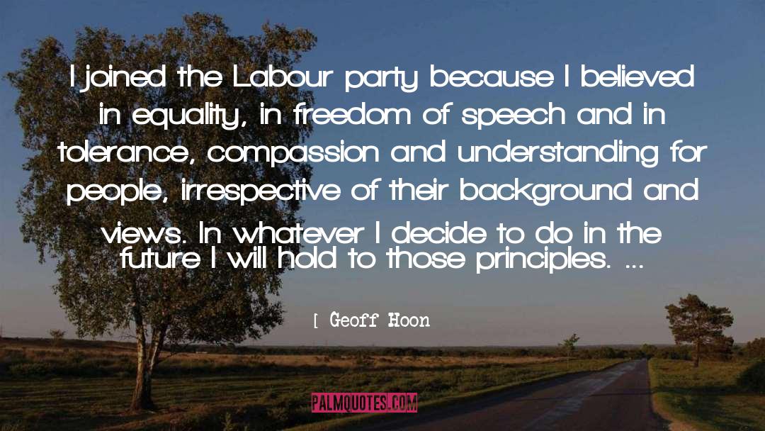 Tory Party quotes by Geoff Hoon