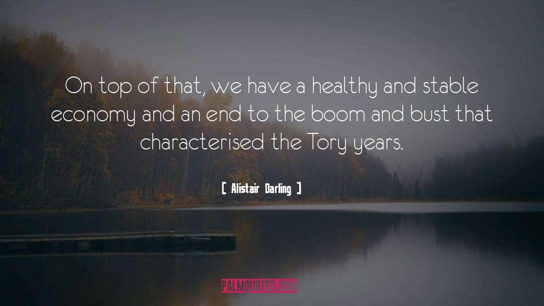 Tory quotes by Alistair Darling