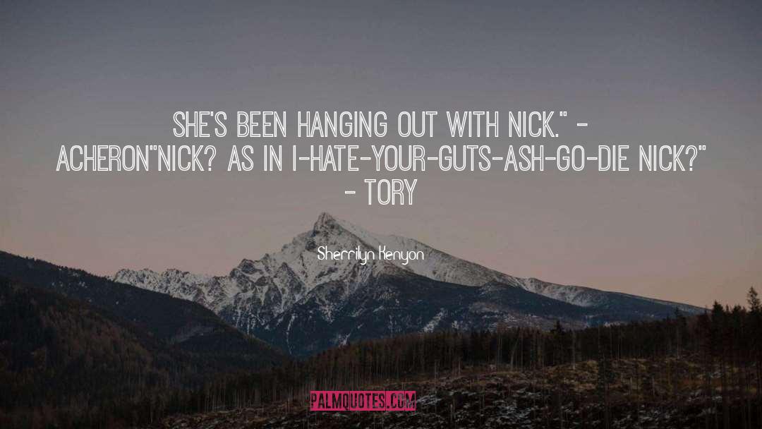 Tory quotes by Sherrilyn Kenyon