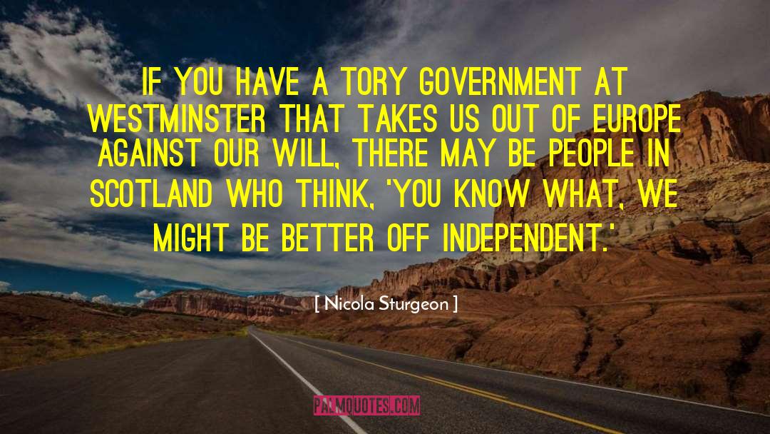 Tory quotes by Nicola Sturgeon