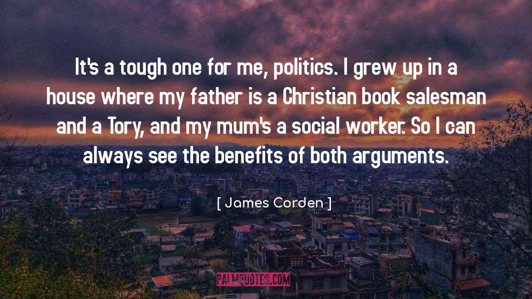 Tory quotes by James Corden