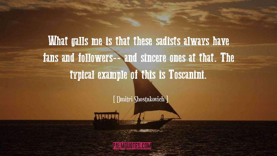 Toscanini Rv quotes by Dmitri Shostakovich