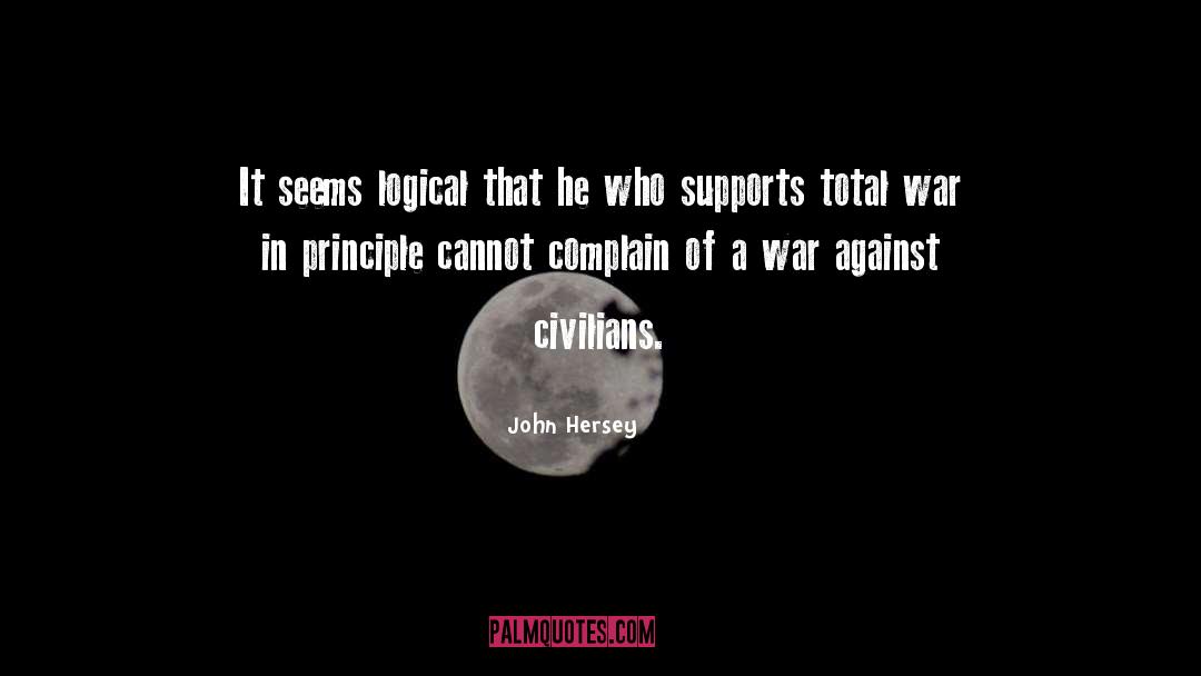 Total War quotes by John Hersey