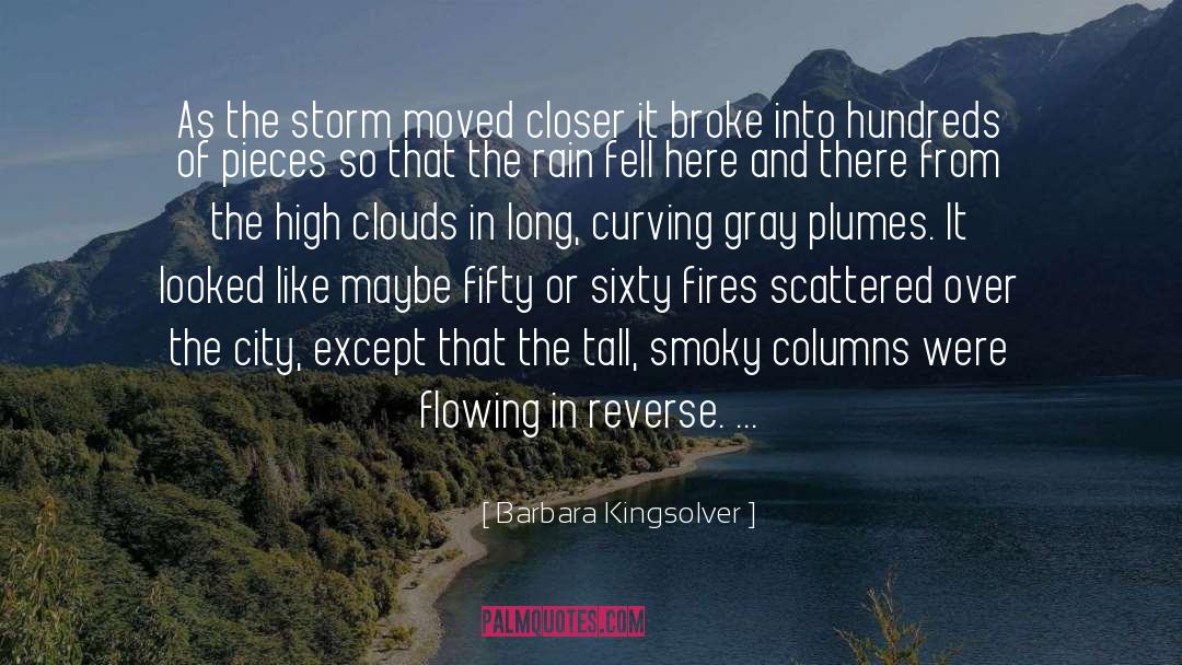 Totaling Columns quotes by Barbara Kingsolver